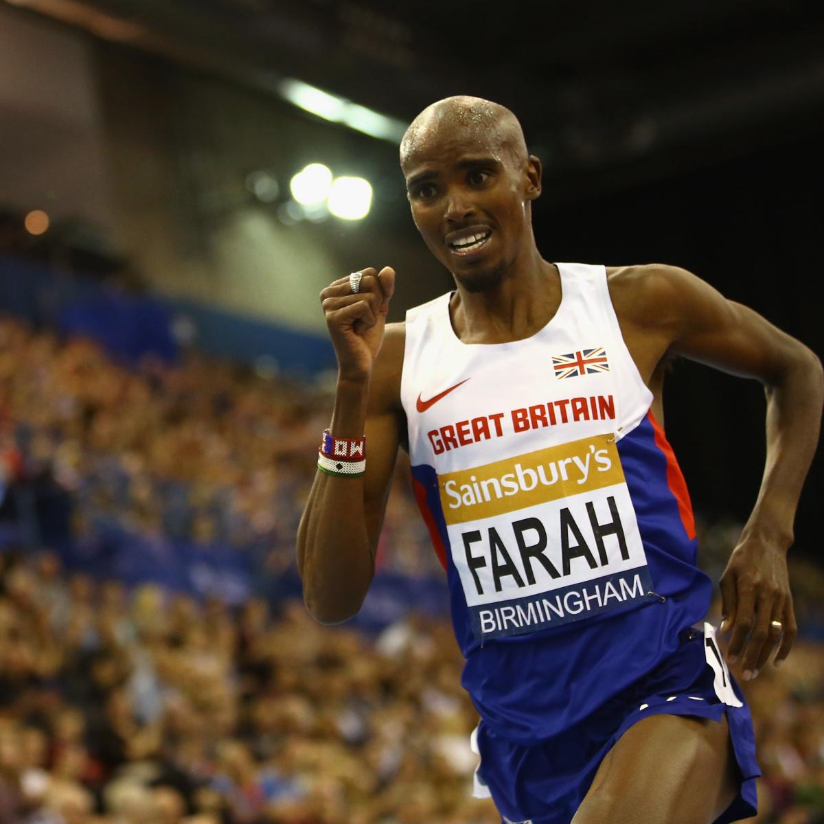 Mo Farah Breaks 2-Mile Indoor World Record: Latest Details and Reaction ...