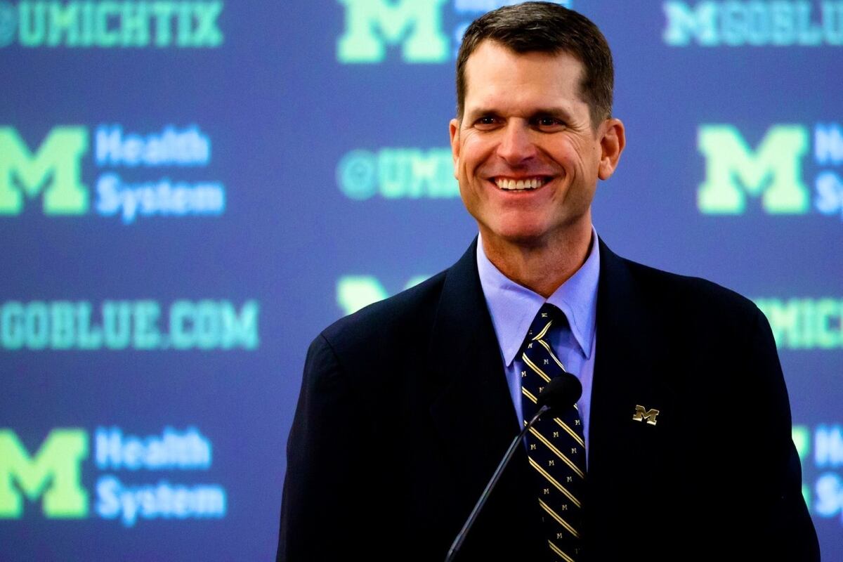 Will Jim Harbaugh's Big Personality Overshadow Michigan Football in 2015? |  News, Scores, Highlights, Stats, and Rumors | Bleacher Report