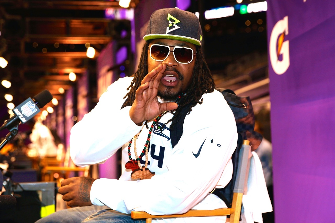 Marshawn Lynch Attempting To Trademark I M Just Here So I Don T Get Fined Bleacher Report Latest News Videos And Highlights Marshawn Lynch Attempting To Trademark I M Just Here So I Don T Get Fined Bleacher Report Latest News Videos And Highlights