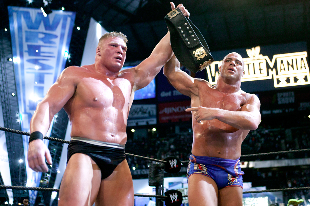 WWE Classic of the Week: Brock Lesnar vs. Kurt Angle from WrestleMania XIX  | News, Scores, Highlights, Stats, and Rumors | Bleacher Report