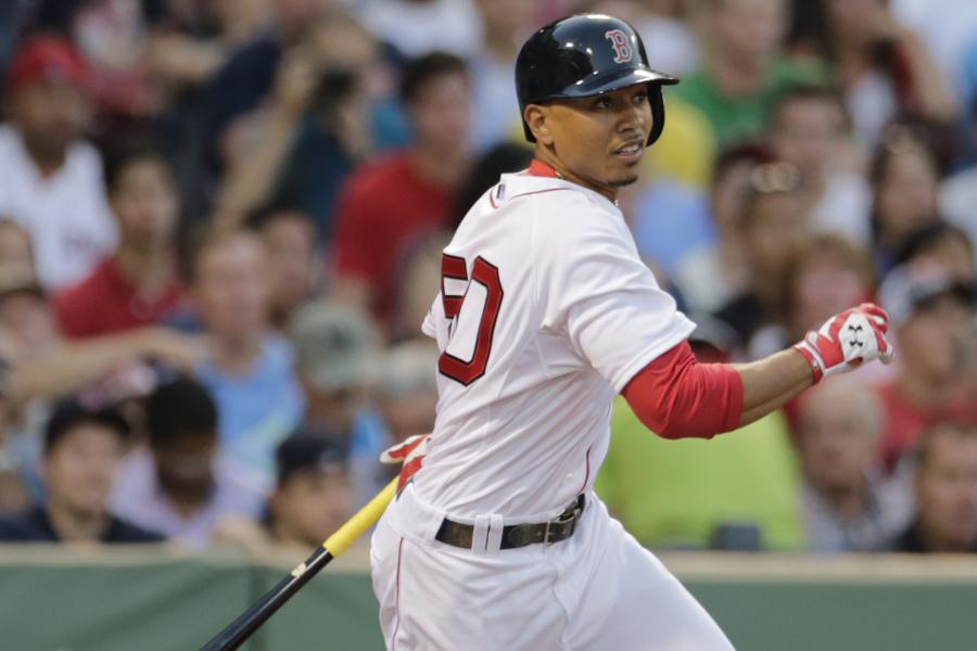 It's no surprise here to see the rise of Mookie Betts - The Boston