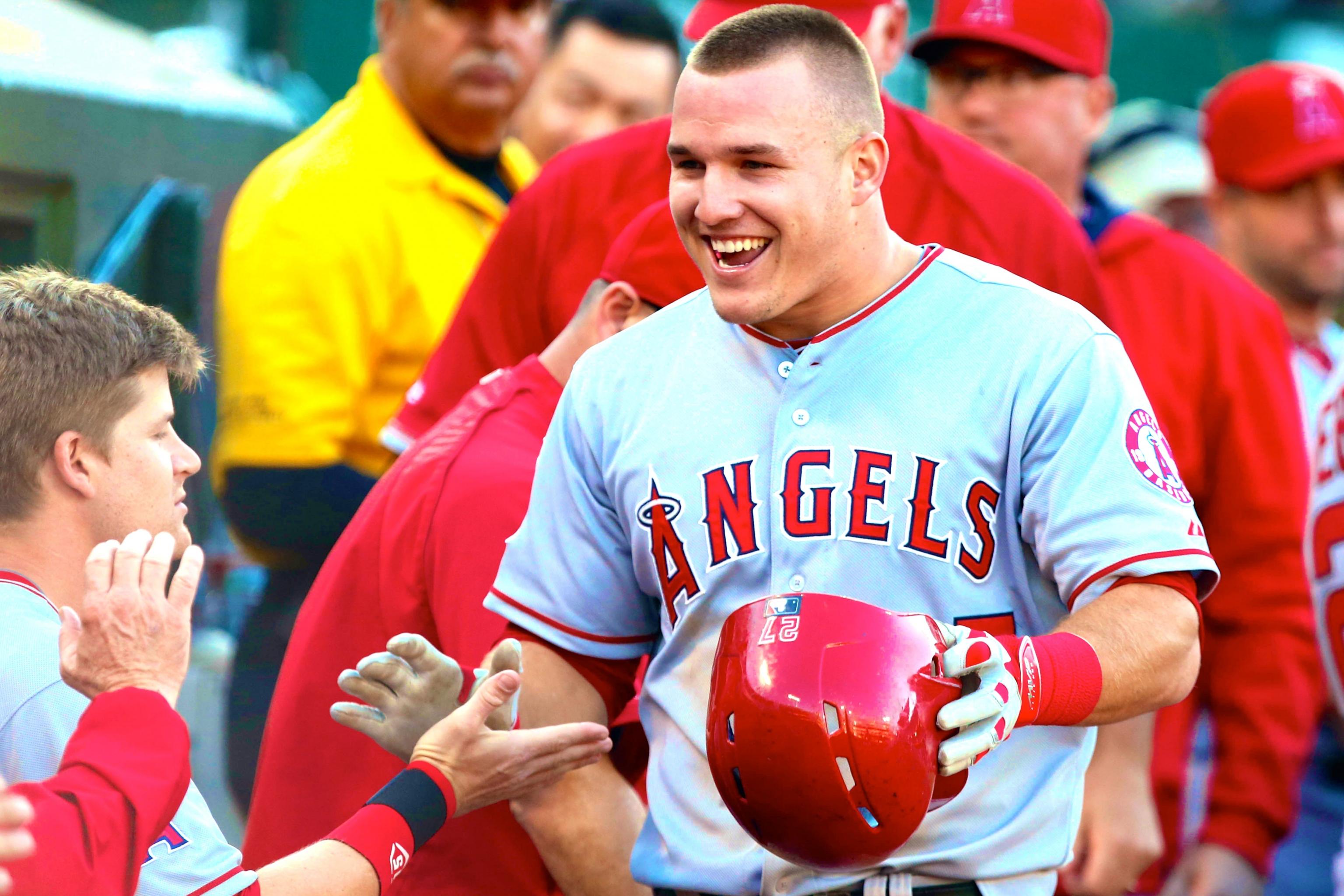 SF Giants' Kapler on Mike Trout: 'We're seeing the best player ever