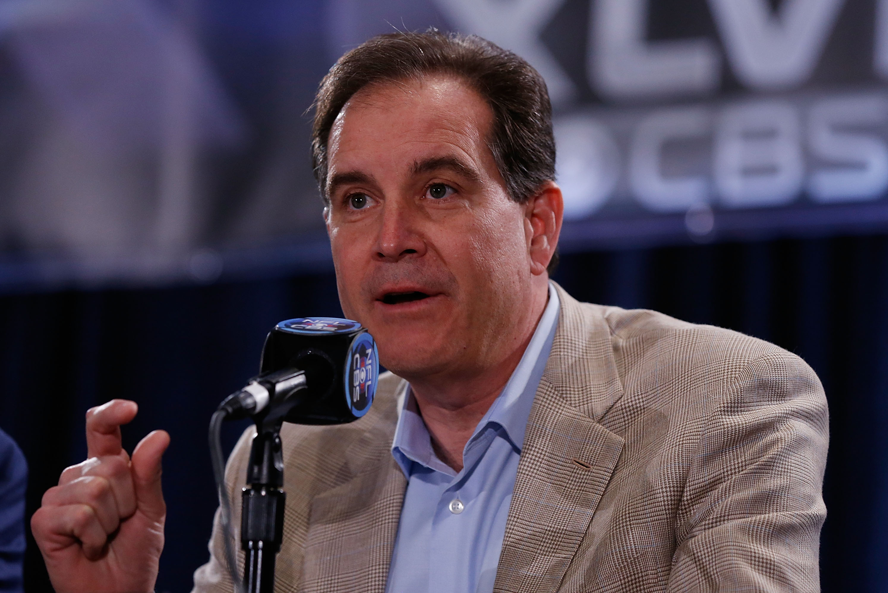 CBS's Jim Nantz ready for Super Bowl after becoming a dad again