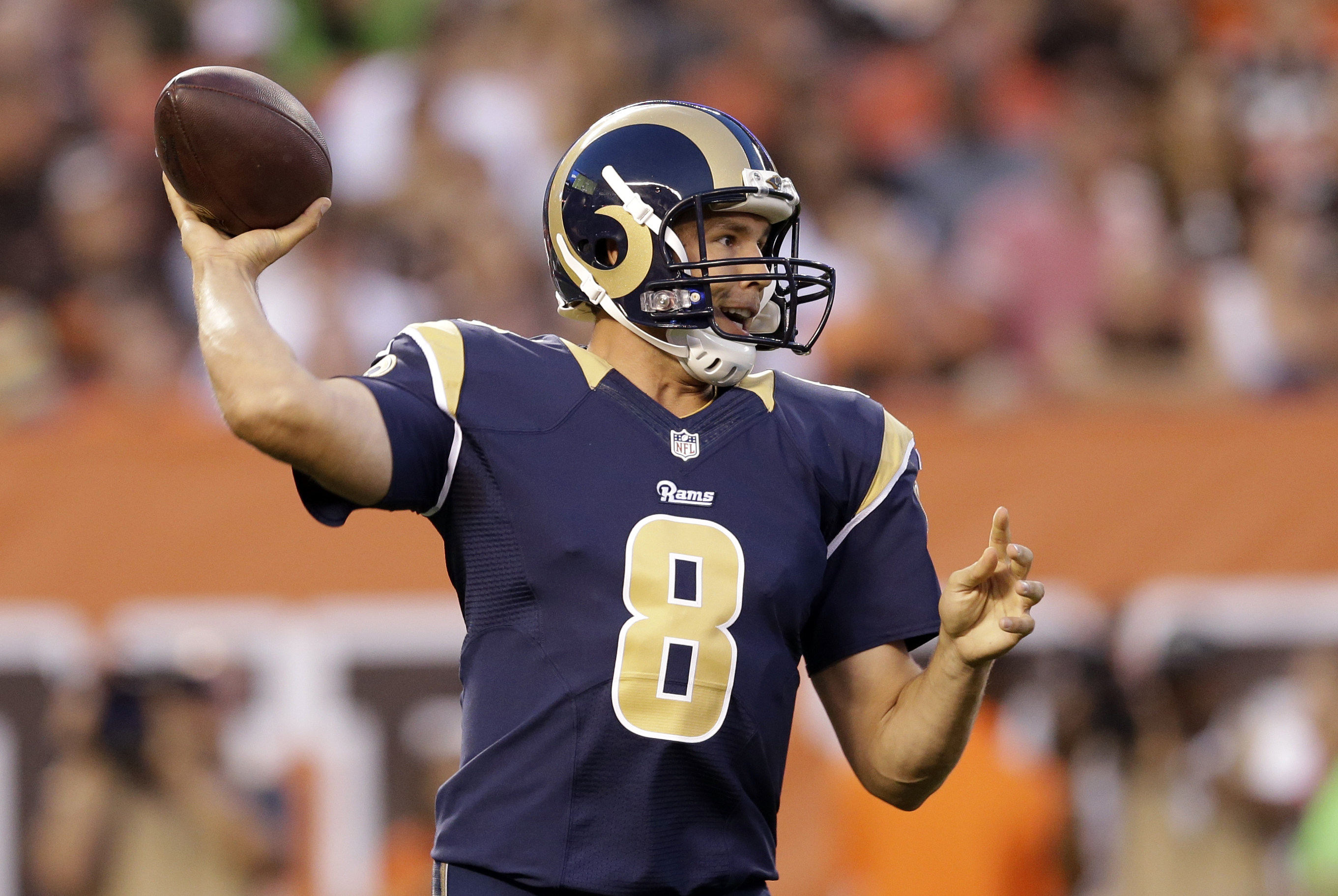 Not Much Emotion For Sam Bradford In Facing Rams