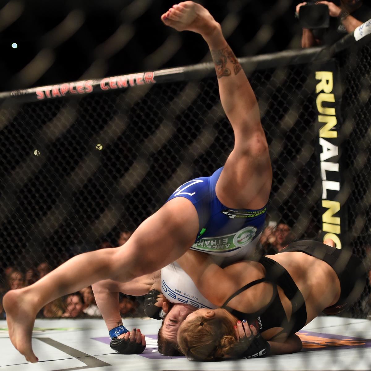 Ronda Rousey Vs Cat Zingano Highlights And Reaction From Ufc 184