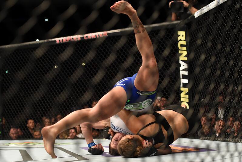 Ronda Rousey Vs Cat Zingano Highlights And Reaction From Ufc 184