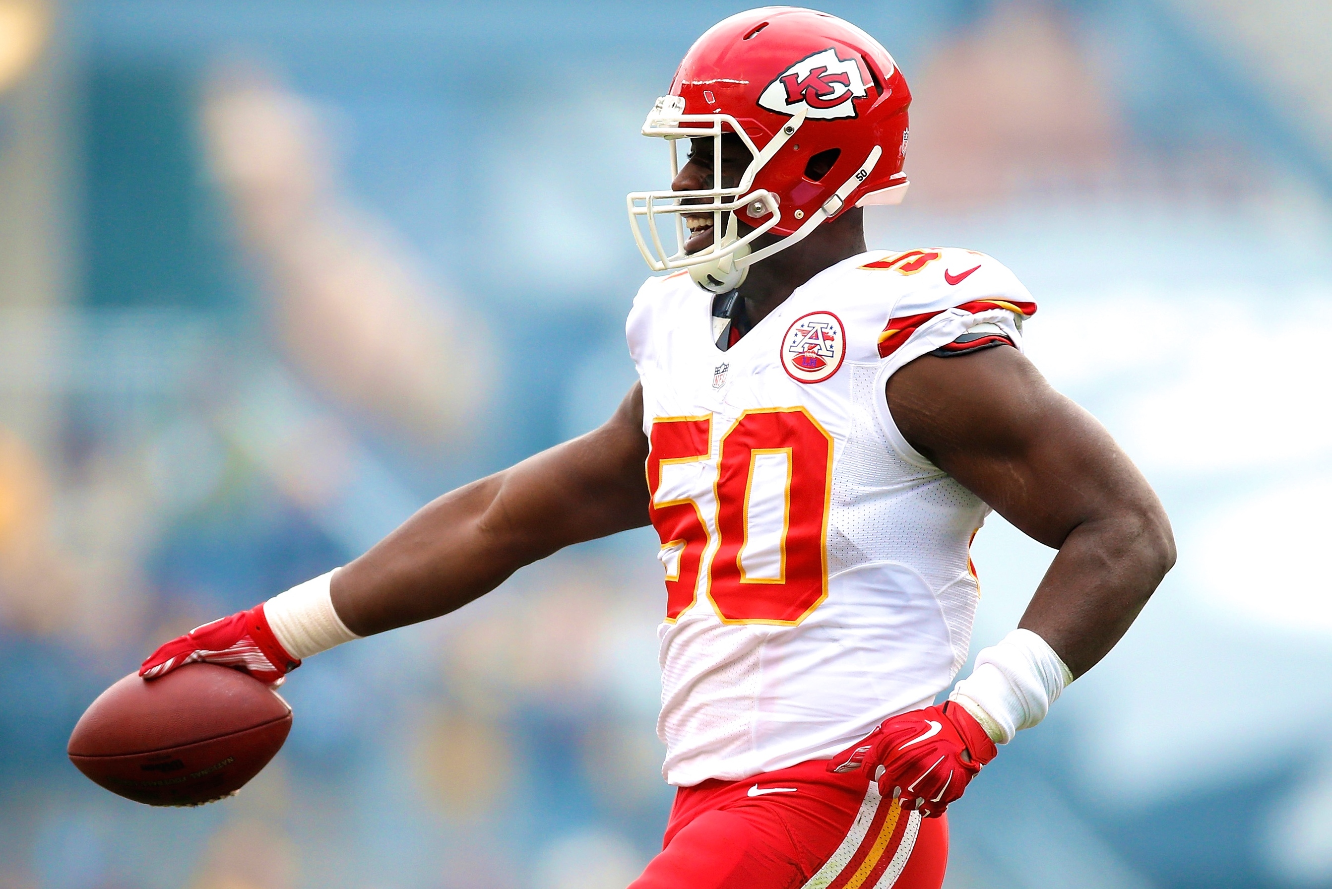 Justin Houston removed from free agent table for Chiefs