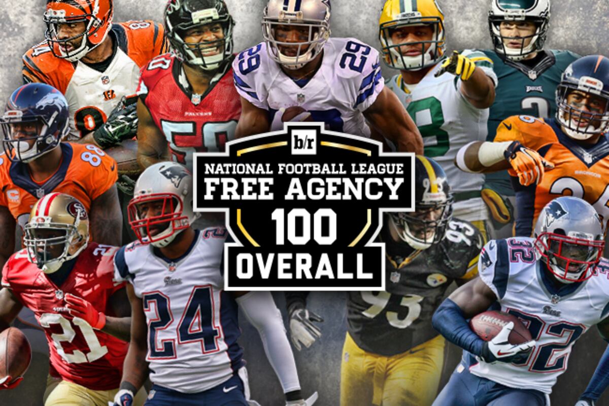 NFL Free Agency 100: Top 100 Free Agents Big Board News Scores