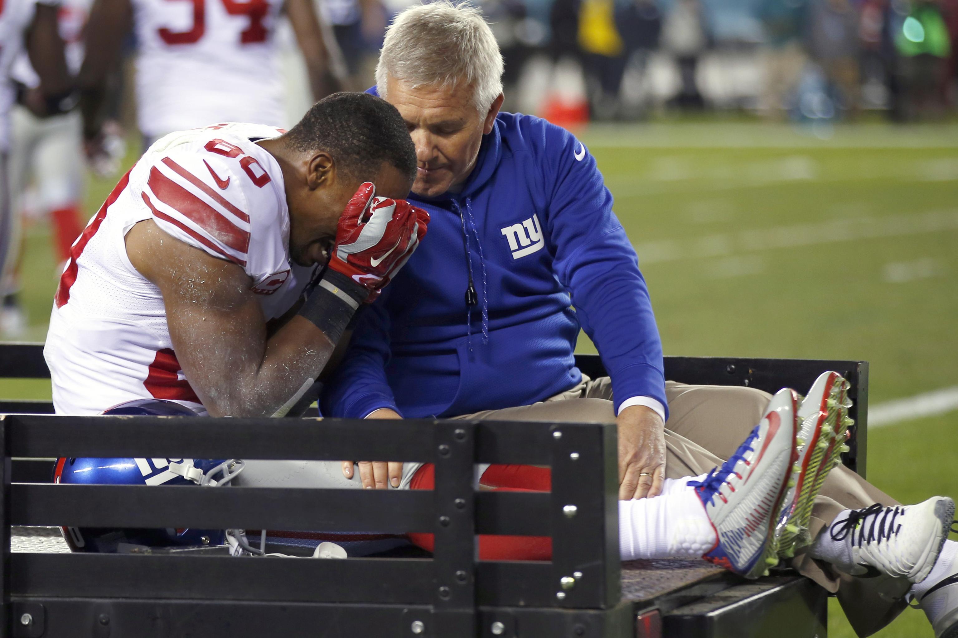 New York Giants Victor Cruz: injury rehab, training - Sports Illustrated