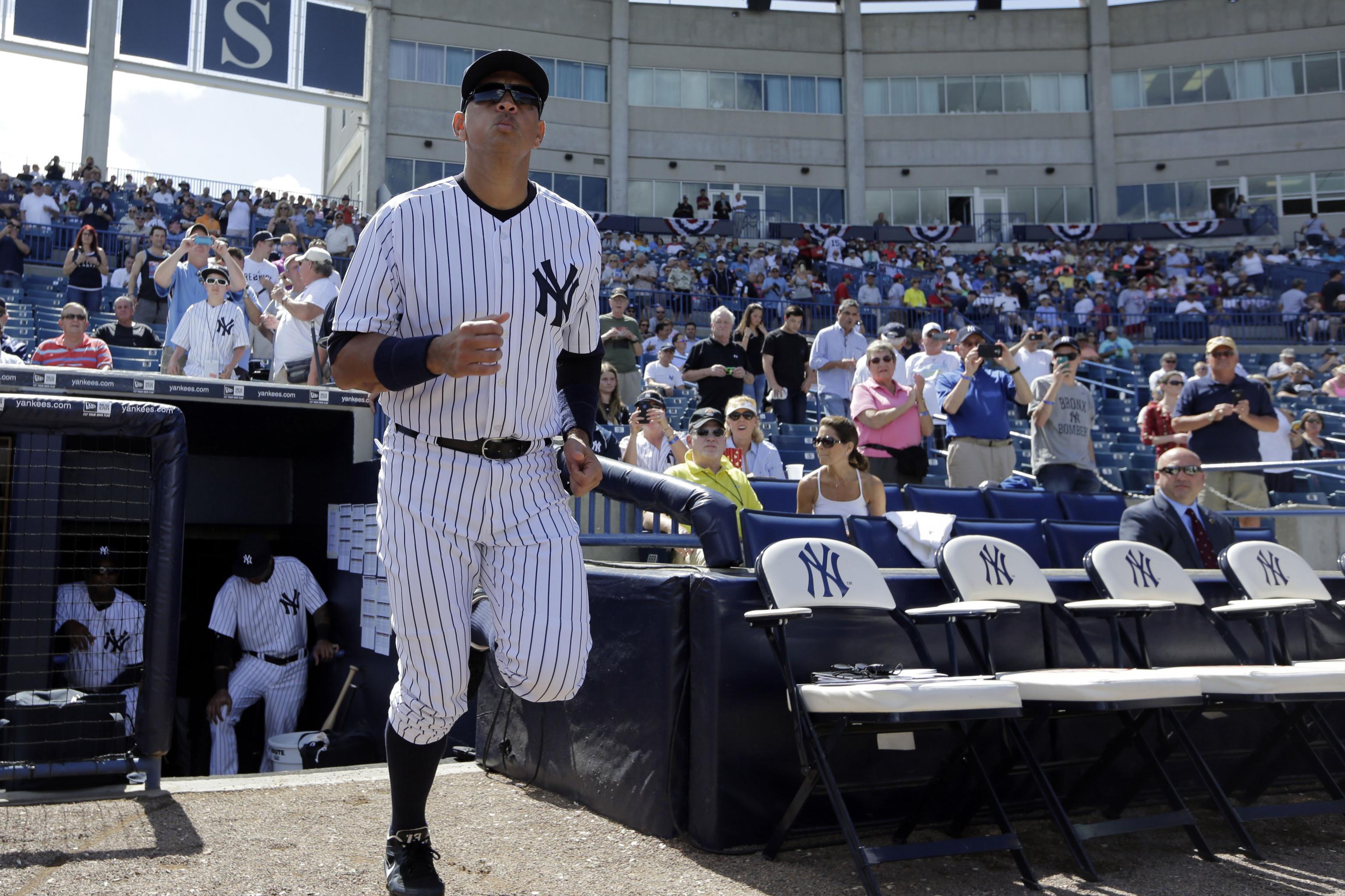 A-Rod shows up 2 days early to Yankees spring training