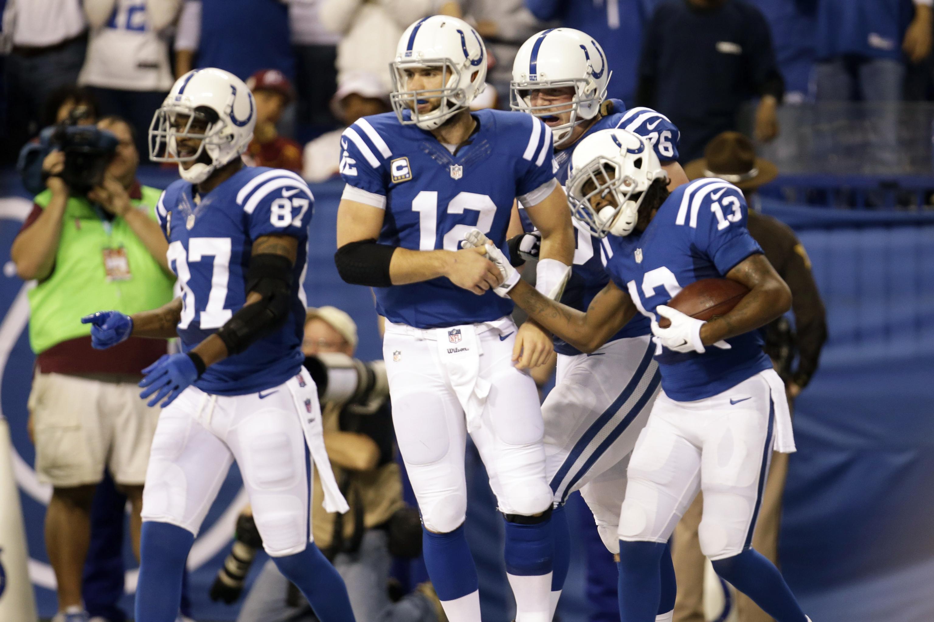 Colts WR T.Y. Hilton on Patriots double-teaming him: 'Good luck