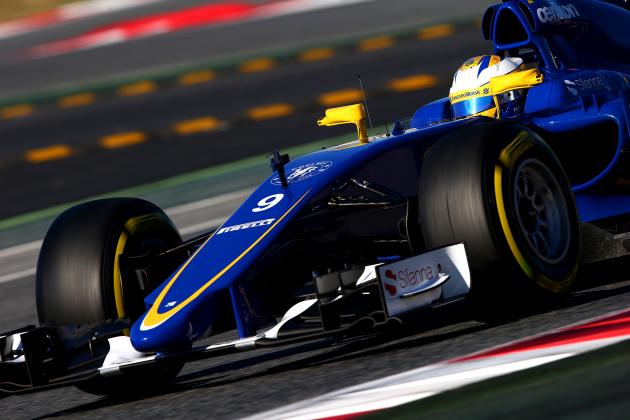 MONTMELO, SPAIN - FEBRUARY 28: Marcus Ericsson of Sweden and Sauber F1 drives during day three of the final Formula One Winter Testing at Circuit de Catalunya on February 28, 2015 in Montmelo, Spain. (Photo by Mark Thompson/Getty Images)