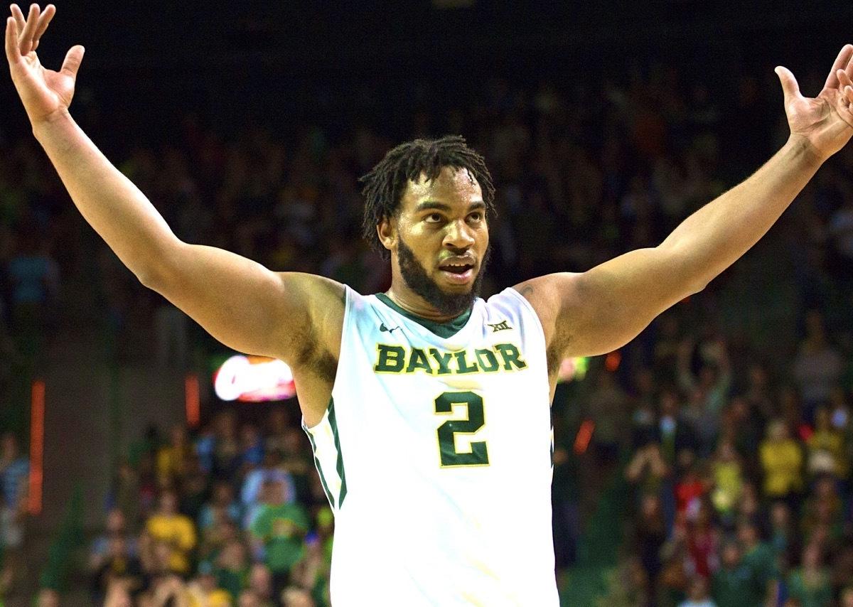 Baylor S Rico Gathers A Man Among Boys In Basketball May Face Nfl