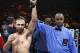 Keith Thurman has his arm raised referee Kenny Bayless after his unanimous-decision victory over Robert Guerrero after a boxing match, Saturday, March 7, 2015 in Las Vegas. (AP Photo/Eric Jamison)
