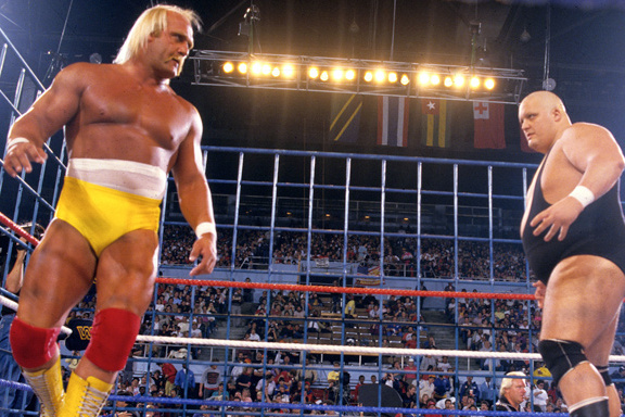 WWE Classic of the Week: Hulk Hogan vs. King Kong Bundy from WrestleMania 2 | Bleacher Report | Latest News, Videos and Highlights