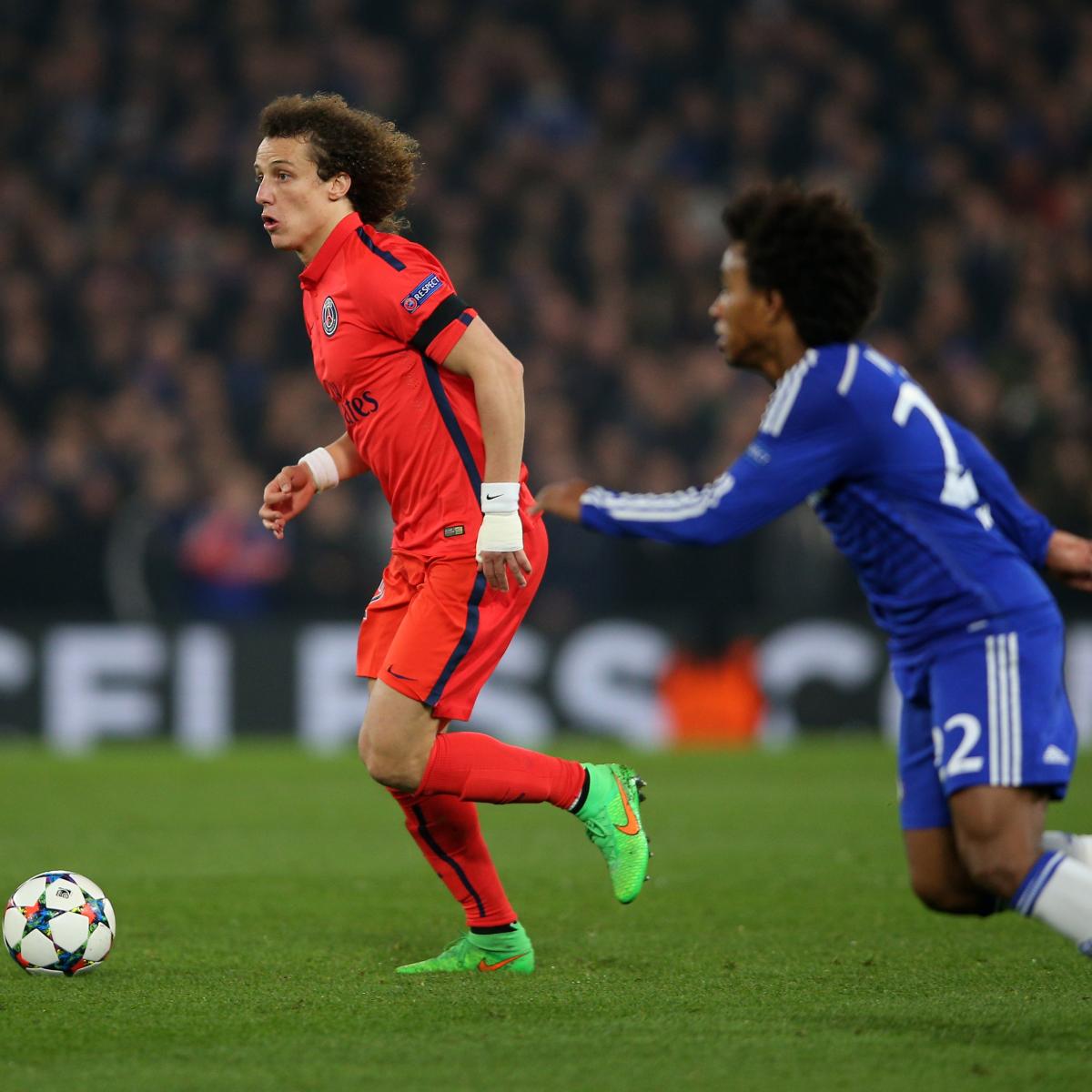 David Luiz Injury: Updates on PSG Star's Hamstring and ...