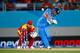 AUCKLAND, NEW ZEALAND - MARCH 14: Suresh Raina of India bats during the 2015 ICC Cricket World Cup match between India and Zimbabwe at Eden Park on March 14, 2015 in Auckland, New Zealand. (Photo by Phil Walter/Getty Images)