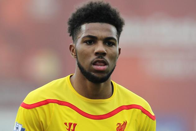 SEIXAL, PORTUGAL - FEBRUARY 24: Liverpool's foward Jerome Sinclair in action during the UEFA Youth League match between SL Benfica and Liverpool FC on February 24, 2015 in Seixal, Portugal. (Photo by Carlos Rodrigues/Getty Images for UEFA)
