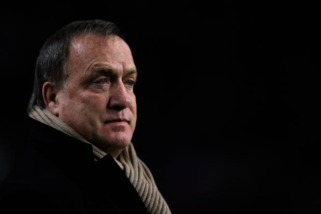AMSTERDAM, NETHERLANDS - DECEMBER 01:  PSV Manager, Dick Advocaat looks on prior to the Eredivisie match between Ajax Amsterdam and PSV Eindhoven at Amsterdam Arena on December 1, 2012 in Amsterdam, Netherlands.  (Photo by Dean Mouhtaropoulos/Getty Images)