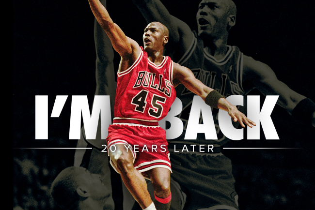 I'm Back!': Untold of Michael Jordan's 1st Return to the NBA 20 Years Ago | Bleacher Report | Latest News, Videos and Highlights