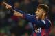 ELCHE, SPAIN - JANUARY 24: Neymar JR of Barcelona celebrates after scoring during the La Liga match between Elche FC and FC Barcelona at Estadio Manuel Martinez Valero on January 24, 2015 in Elche, Spain. (Photo by Manuel Queimadelos Alonso/Getty Images)