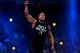 Dwayne Johnson aka The Rock is seen during Wrestlemania XXX at the Mercedes-Benz Super Dome in New Orleans on Sunday, April 6, 2014. (Jonathan Bachman/AP Images for WWE)