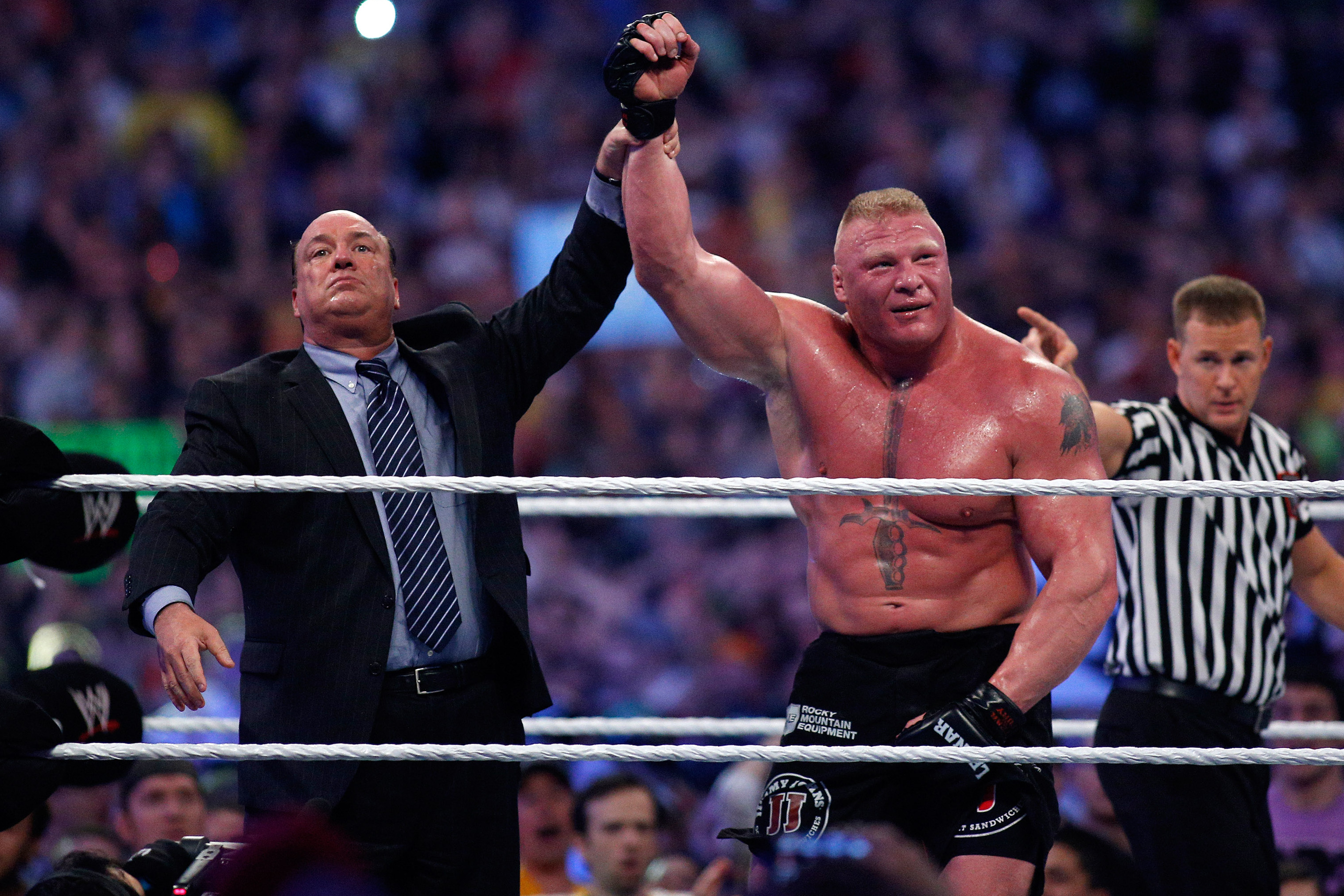 Brock Lesnar Vs Roman Reigns Breaking Down Wwe Wrestlemania 31 Main Event Bleacher Report Latest News Videos And Highlights