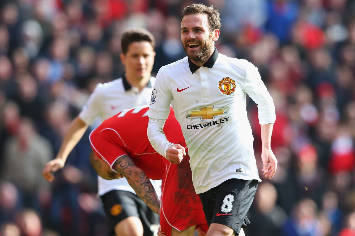 Louis Van Gaal and Juan Mata Enjoy Defining Days as Man ...