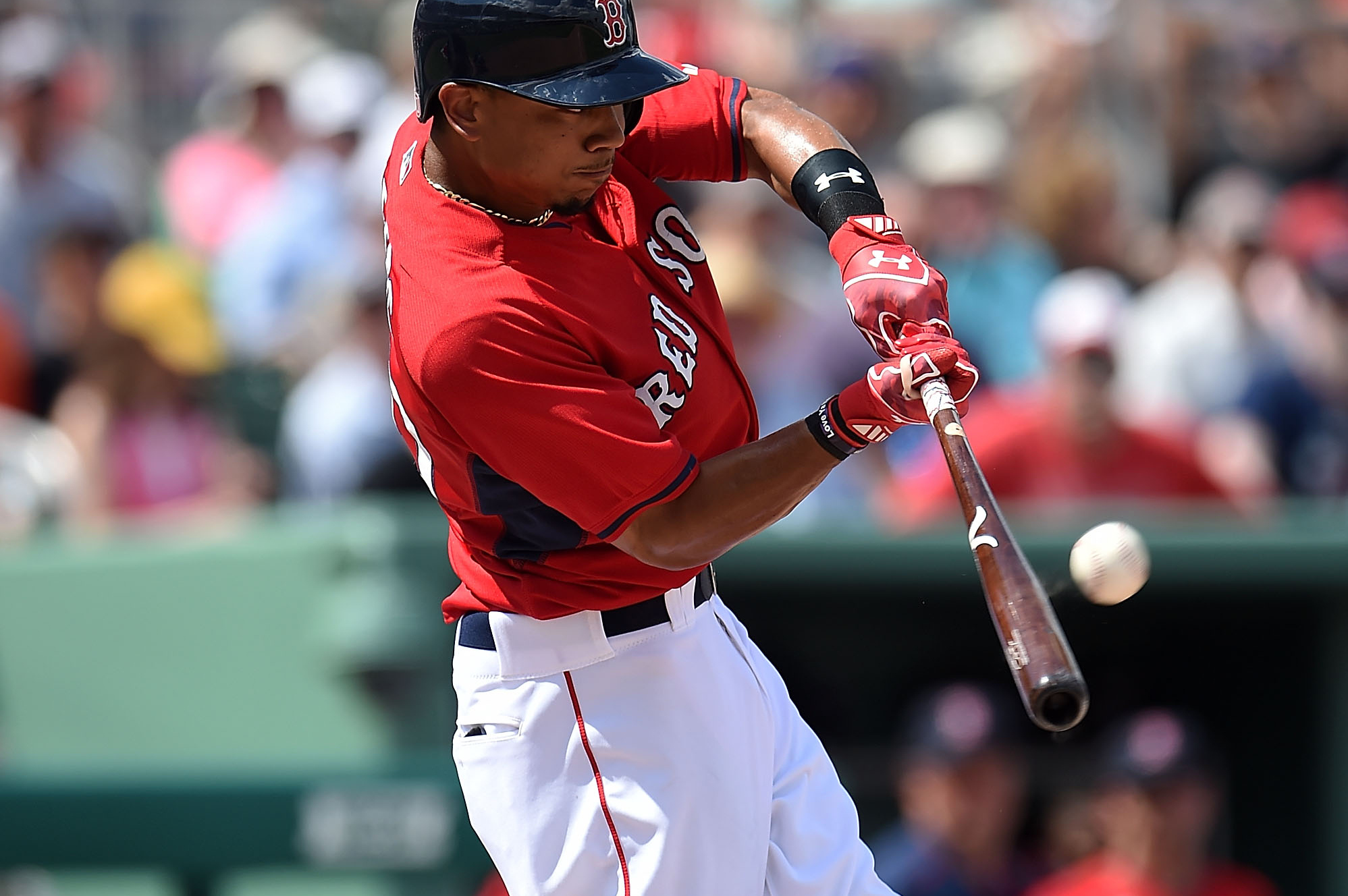Red Sox outfielder Mookie Betts due for a dusting following home