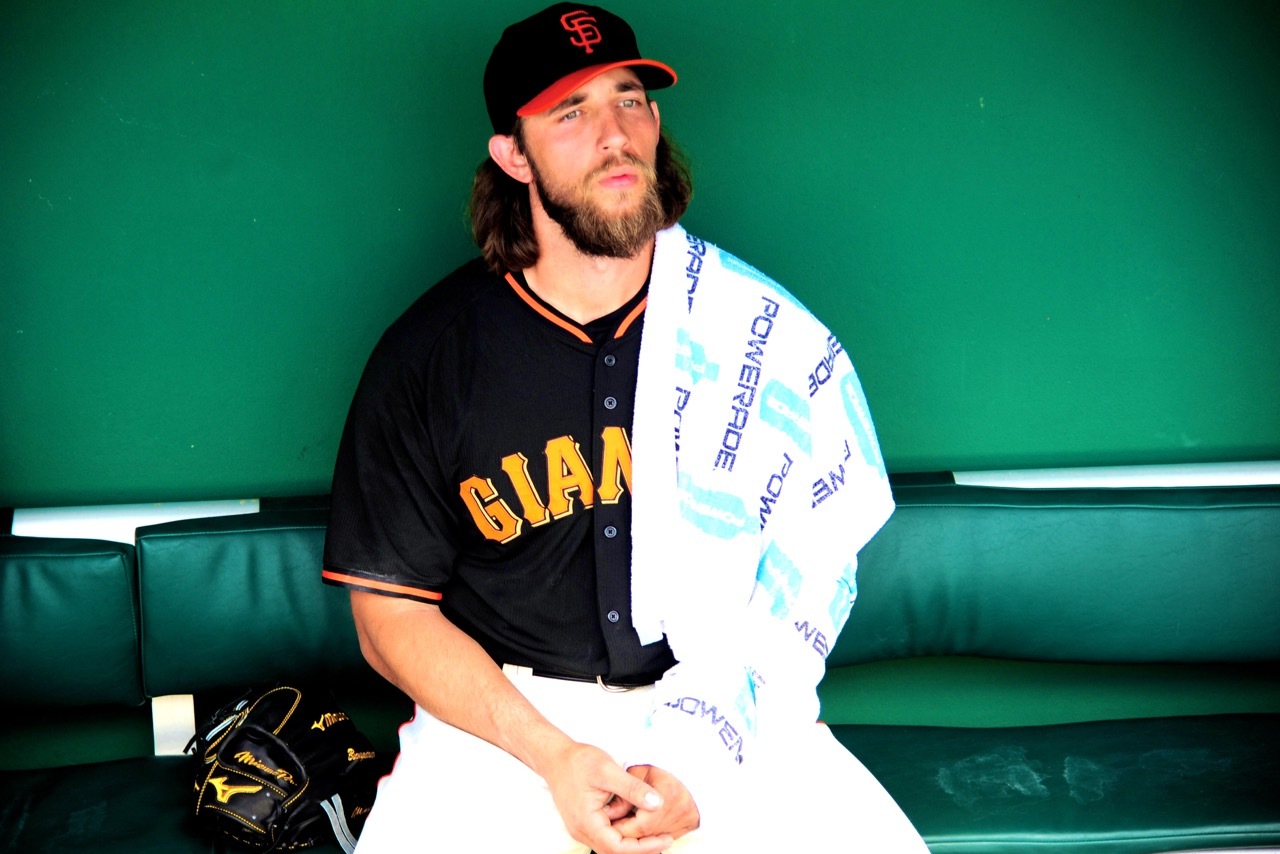 ESPN on X: Short hair, don't care. Madison Bumgarner is debuting a new  look this season.  / X