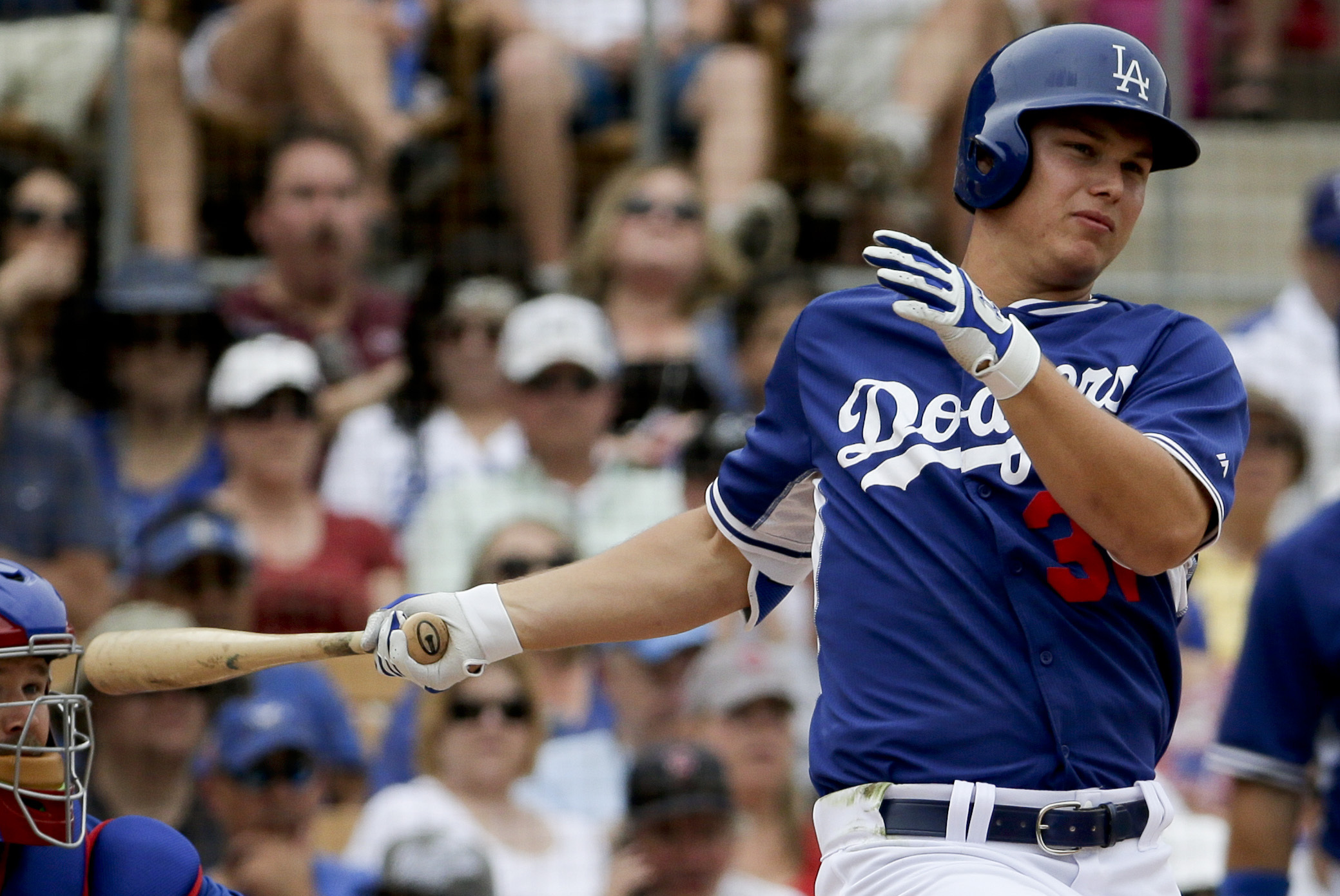 Crisscrossing Corey Seager and Joc Pederson