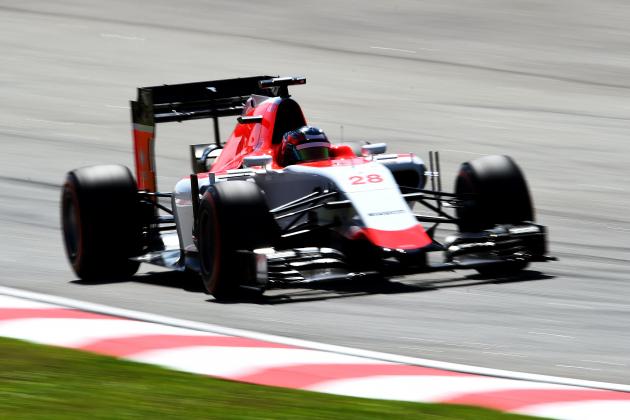 KUALA LUMPUR, MALAYSIA - MARCH 27:  Will Stevens of Great Britain and Manor Marussia drives during practice for the Malaysia Formula One Grand Prix at Sepang Circuit on March 27, 2015 in Kuala Lumpur, Malaysia.  (Photo by Lars Baron/Getty Images)