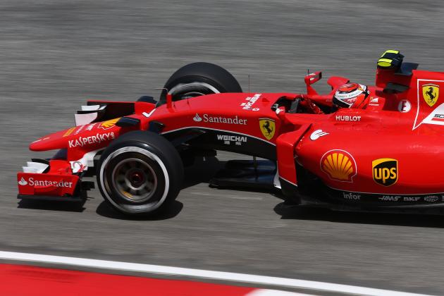 KUALA LUMPUR, MALAYSIA - MARCH 27:  Kimi Raikkonen of Finland and Ferrari drives during practice for the Malaysia Formula One Grand Prix at Sepang Circuit on March 27, 2015 in Kuala Lumpur, Malaysia.  (Photo by Clive Mason/Getty Images)