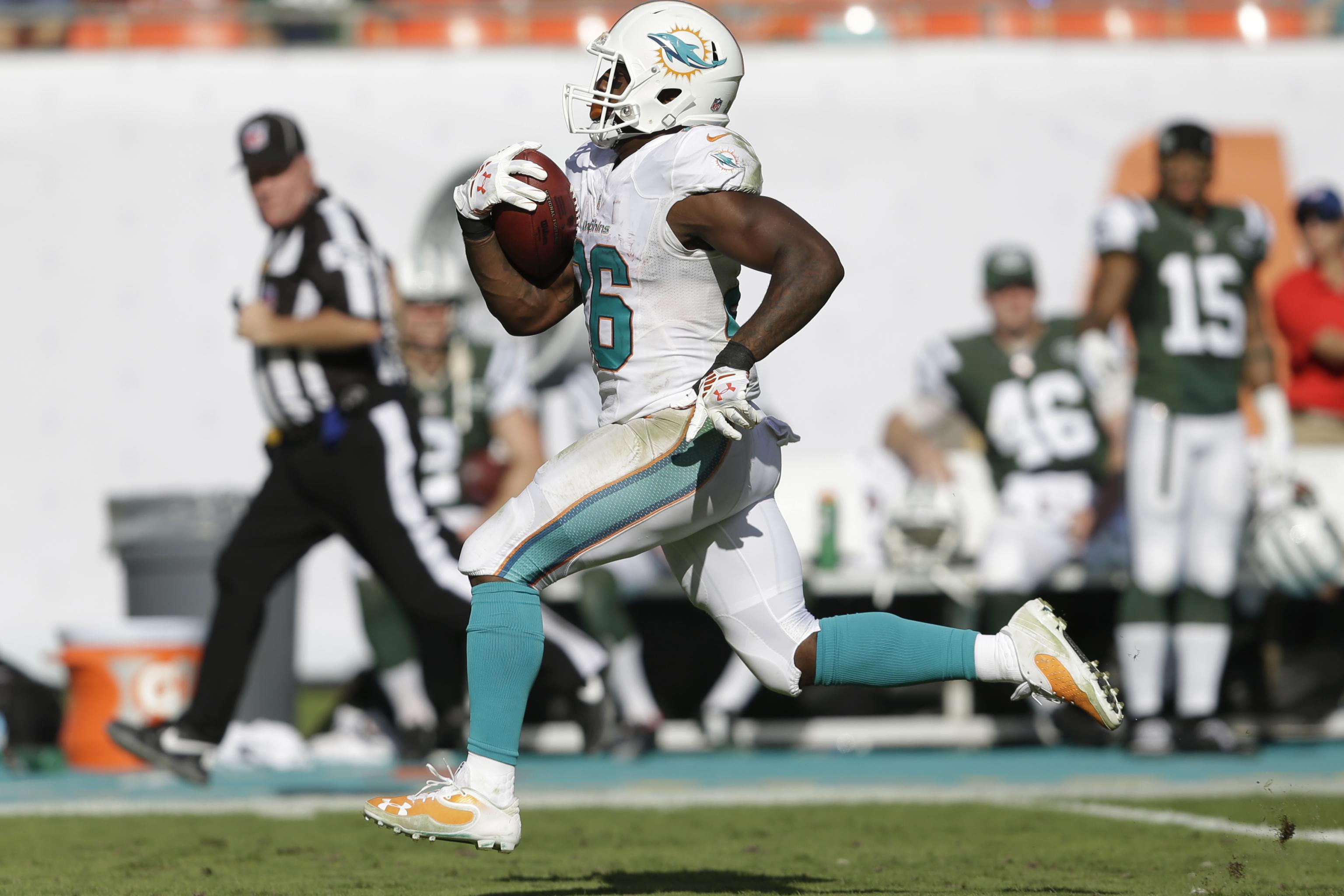 Dolphins tailback Lamar Miller having a resurgence under Dan