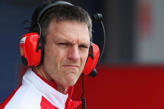 JEREZ DE LA FRONTERA, SPAIN - JANUARY 29:  James Allison the Chassis Technical Director of Ferrari is seen during day two of Formula One Winter Testing at the Circuito de Jerez on January 29, 2014 in Jerez de la Frontera, Spain.  (Photo by Mark Thompson/Getty Images)