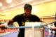 SHEFFIELD, ENGLAND - APRIL 24: Audley Harrison during a media workout at the English Institute of Sport on April 24, 2013 in Sheffield, England. (Photo by Scott Heavey/Getty Images)
