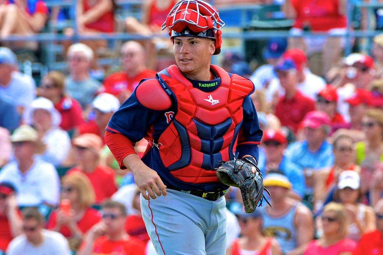 Christian Vázquez injury: Boston Red Sox catcher not seriously hurt after  getting hit in face in 'freak accident' during practice 