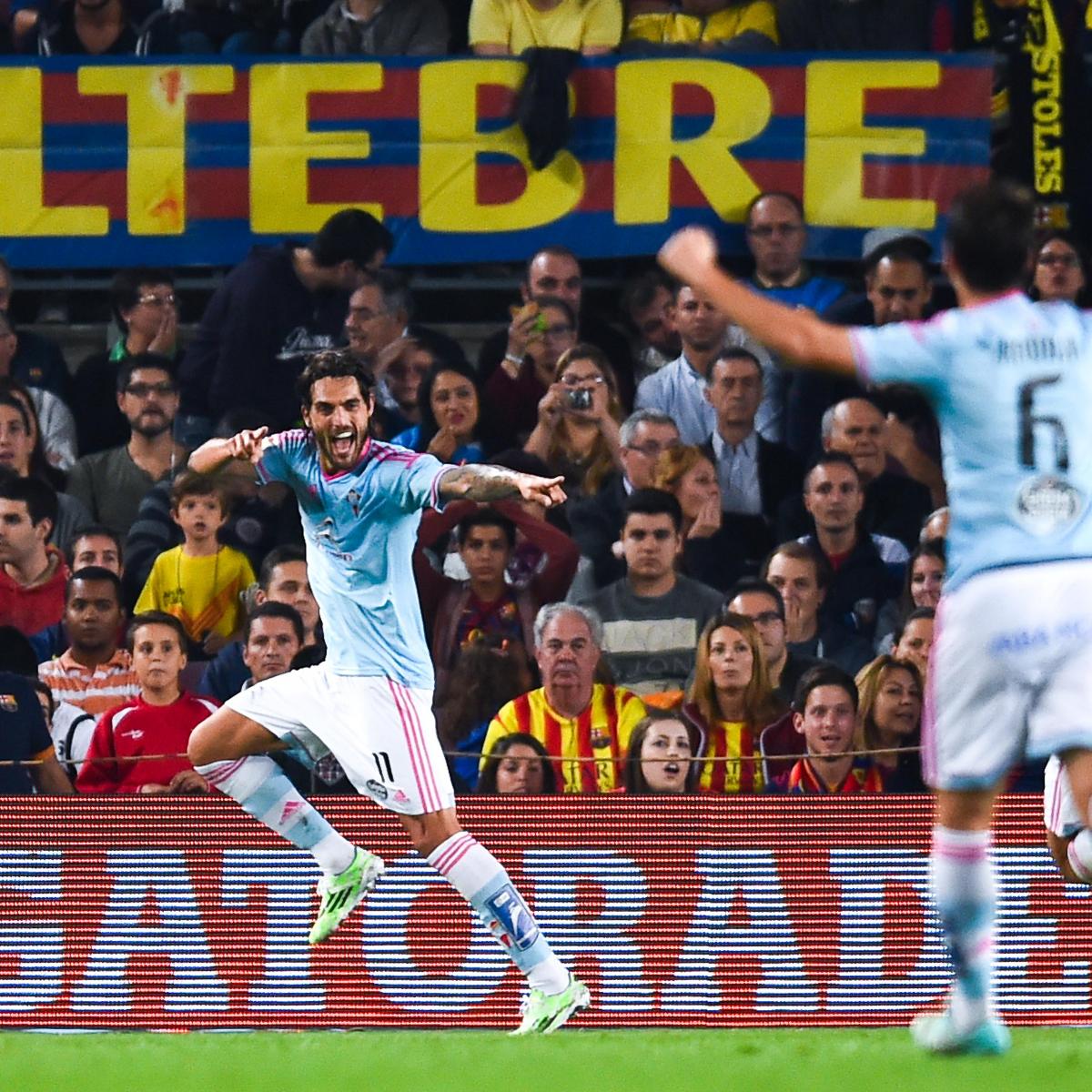 Celta Vigo vs. Barcelona: Team News, Predicted Line-Ups, Live Stream 