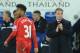 Liverpool's Raheem Sterling, left, is subtistuted by manager Brendan Rodgers, right, during the English Premier League soccer match between Leicester City and Liverpool at King Power Stadium, in Leicester, England, Tuesday, Dec. 2, 2014. (AP Photo/Rui Vieira)