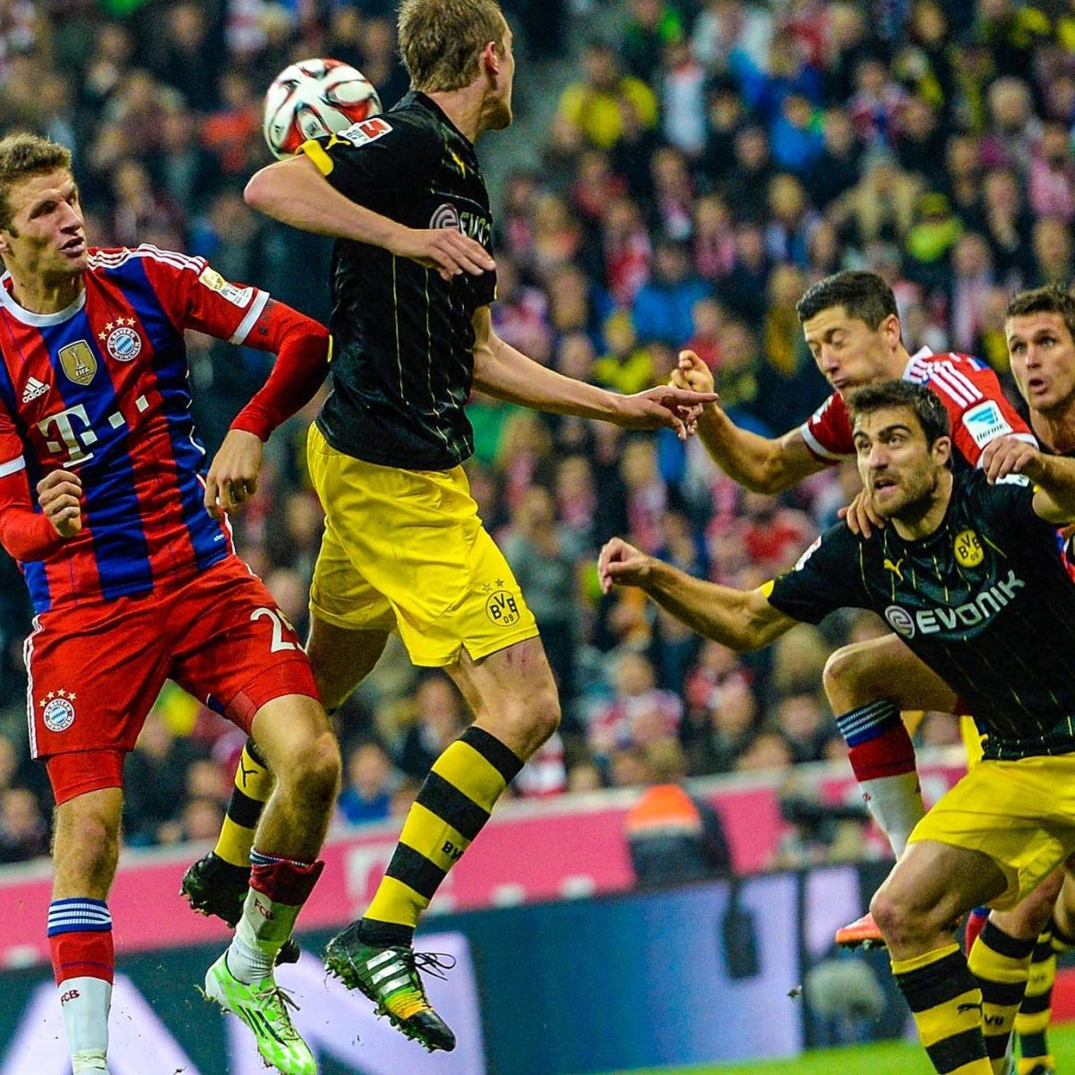 Borussia Dortmund vs. Bayern Munich: Live Score, Highlights from Der