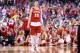 INDIANAPOLIS, IN - APRIL 04: Sam Dekker #15 of the Wisconsin Badgers reacts late in the game against the Kentucky Wildcats during the NCAA Men's Final Four Semifinal at Lucas Oil Stadium on April 4, 2015 in Indianapolis, Indiana. (Photo by Andy Lyons/Getty Images)