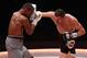 LAS VEGAS, NV - APRIL 04: Jesus Soto Karass (black trunks) fights Ed Paredes (silver trunks) during BKB 2, Big Knockout Boxing, at the Mandalay Bay Events Center on April 4, 2015 in Las Vegas, Nevada. (Photo by Scott McDermott/Getty Images for DIRECTV)