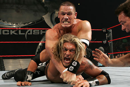 WWE Classic of the Week: John Cena vs. Edge vs. Triple H from ...