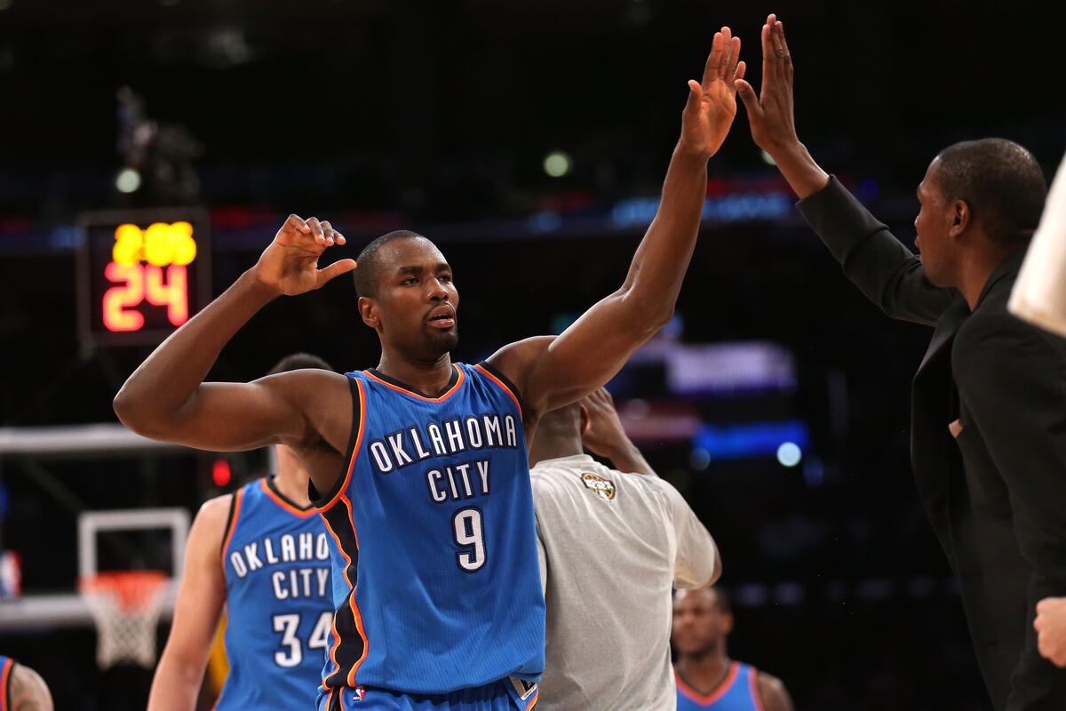Serge Ibaka in Familiar Role as Oklahoma City Thunder's Playoff X