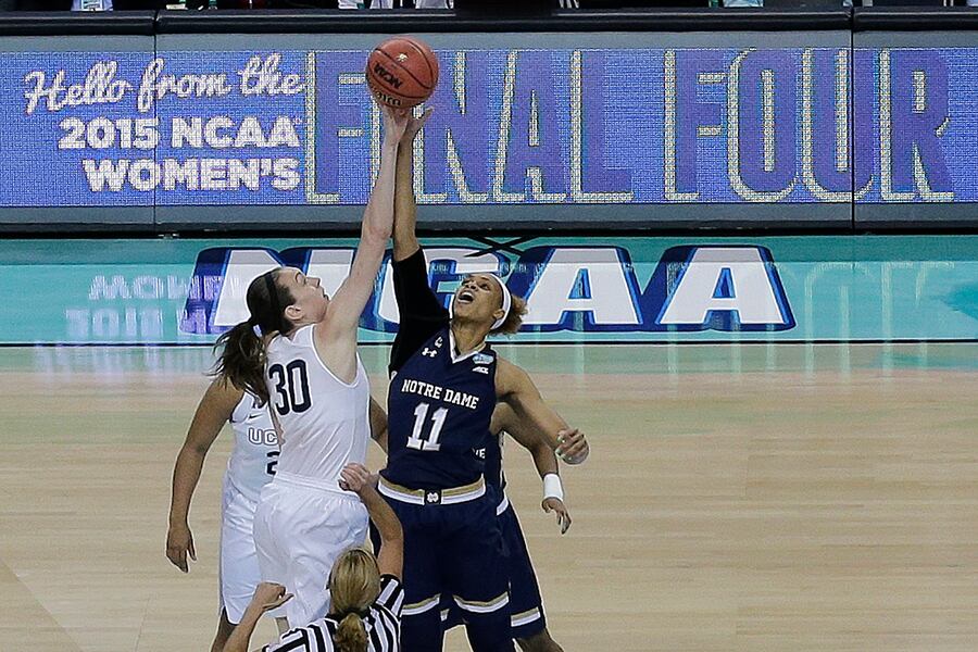 Ncaa Women S Basketball Championship 2015 Uconn Vs Notre Dame