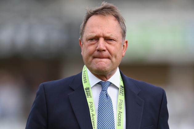 NOTTINGHAM, ENGLAND - AUGUST 30: ECB Managing Director Paul Downton of England during the third Royal London One-Day Series match between England and India at Trent Bridge on August 30, 2014 in Nottingham, England. (Photo by Michael Steele/Getty Images)