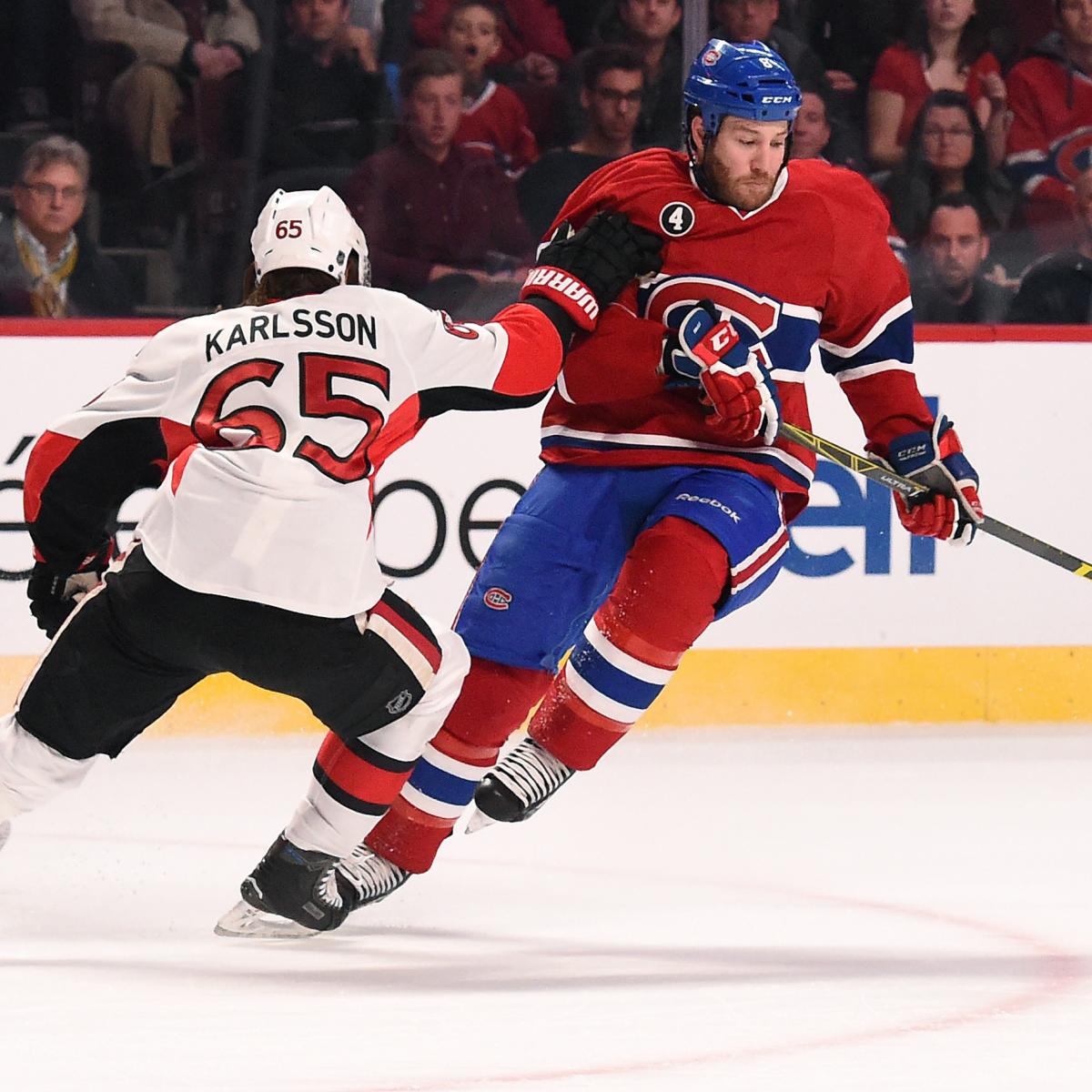 Canadiens vs. Senators: Preview and Prediction for the 2015 NHL ...