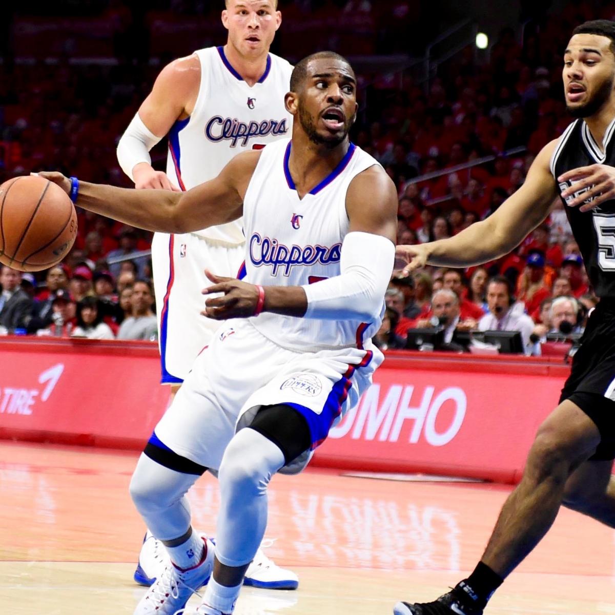 Spurs vs. Clippers: Game 1 Score and Twitter Reaction from 2015 NBA ...