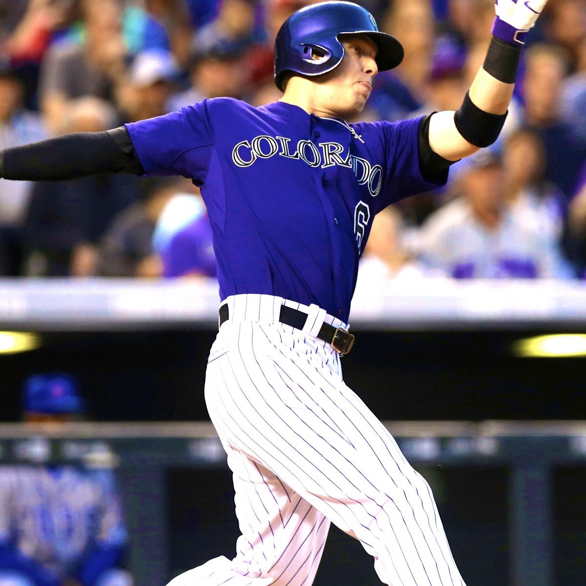 Corey Dickerson Colorado Rockies Majestic Youth Player Name