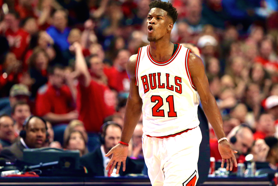 Jimmy Butler - Chicago Bulls - Game-Worn Pride Jersey w/50th Anniversary  Patch - 2015-16 Season - 1 of 2